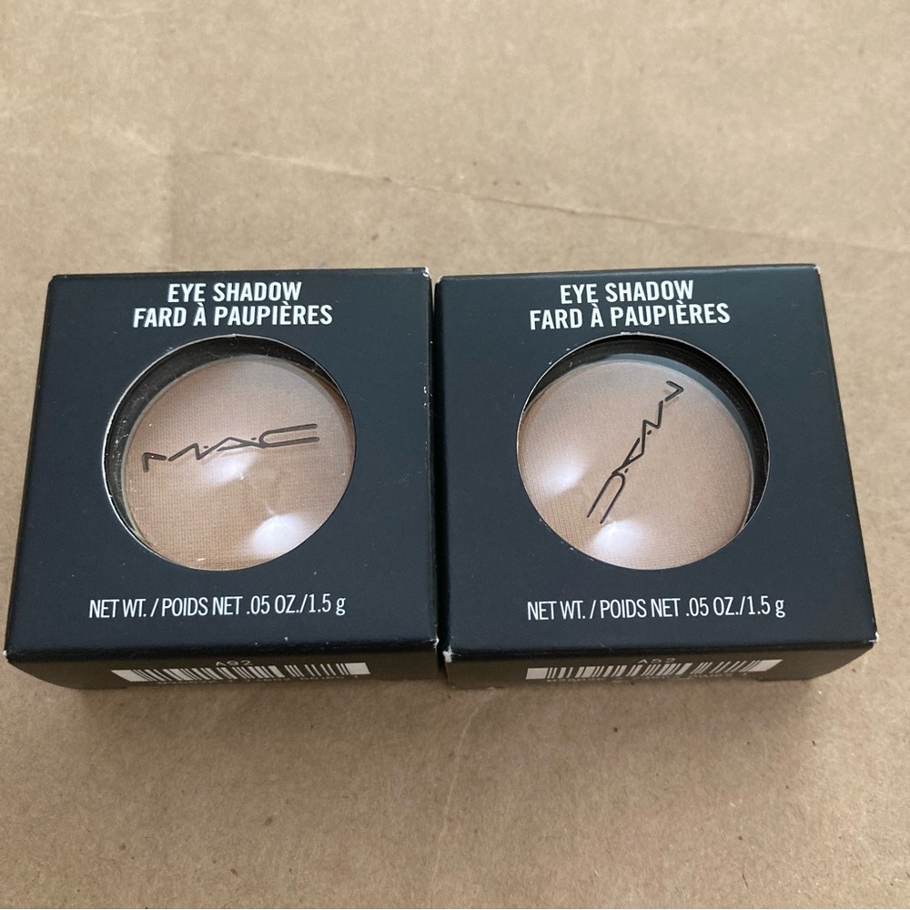 2 x mac eye shadow